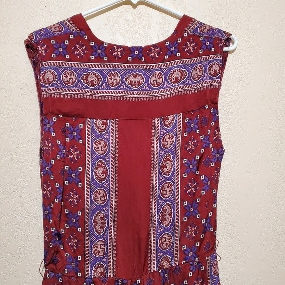 SANDRO Floral-print Short-sleeved Satin Playsuit - Picture 11 of 16